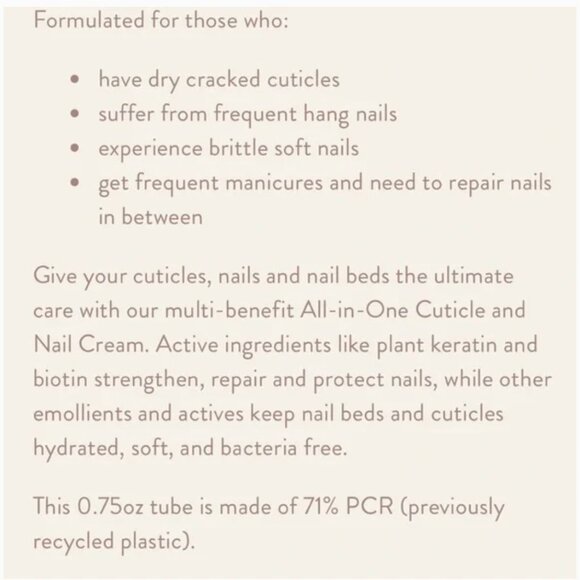 Paume All in One Cuticle and Nail Cream 22mL - Picture 2 of 14